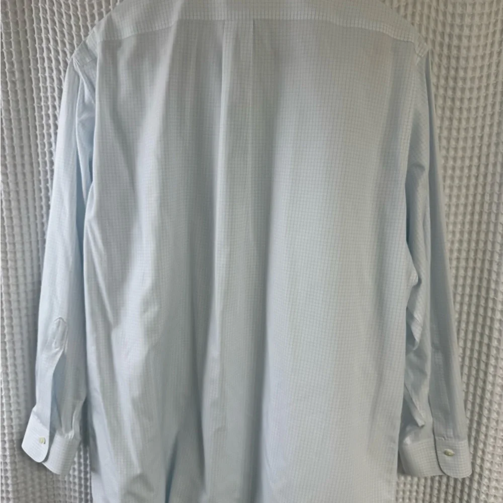 Brooks Brothers Men's Blue Check Dress Shirt - Picture 3 of 8